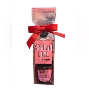 Bath & Body Works Strawberry Pound Cake Hand Sanitizer and lotion NEW